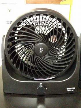 扇風機がわりに『サーキュレーター』2台購入しました