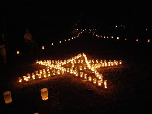 幻想的な秋の灯りのイベント『山の辺のあかり』＠天理市