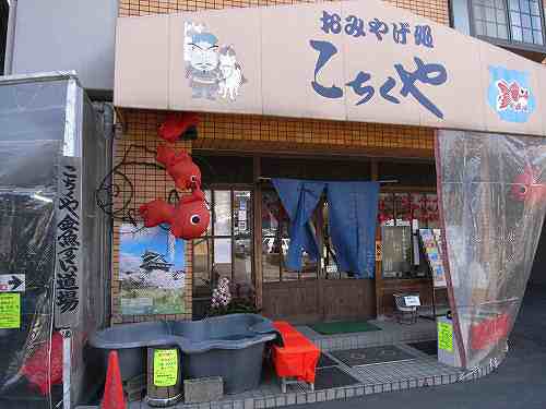 金魚すくい&グッズ『おみやげ処 こちくや』@大和郡山市