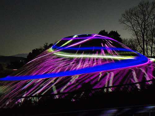 『360°プロジェクションマッピング IN 高松塚古墳』＠明日香村