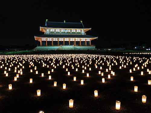 燈花会に天平行列も！『平城京天平祭』2014夏＠平城宮跡