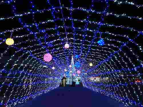 26万球のイルミネーション『天理 光の祭典2014』＠天理市