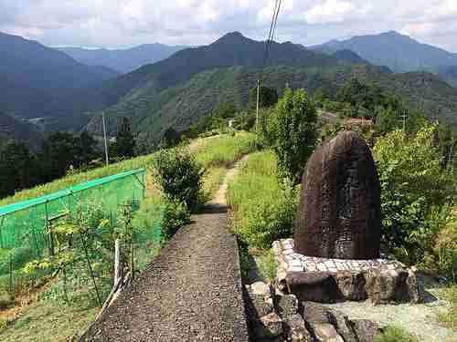 世界遺産・小辺路沿い。美しい天空の郷『果無集落』＠十津川村桑畑