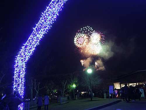 最終日には花火も！『しあわせ回廊 なら瑠璃絵 2017』