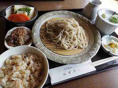ひっそり絶品の手打蕎麦『はぎ乃』＠宇陀市榛原