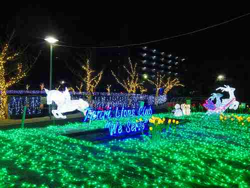 県下最大級！26万球のイルミネーションが煌めく『天理市 光の祭典』