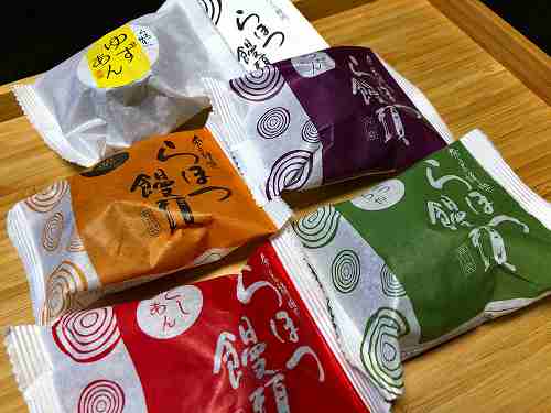 かりんとう風味『らほつ饅頭』5種類を食べ比べ ＠奈良祥樂