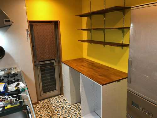 【DIY】自宅キッチンのセルフリフォームがほぼ完成しました