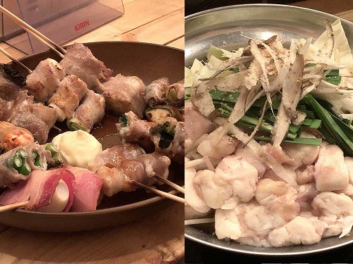 野菜肉巻き&博多もつ鍋の『金太郎 五位堂駅前店』@香芝市