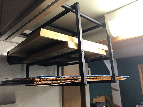 【自宅DIY】トレイとランチョンマットの収納棚を作りました