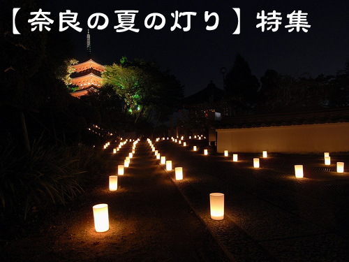 奈良の「夏の灯り」イベント一覧
