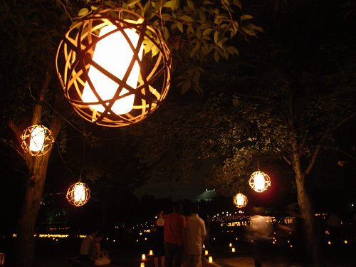 なら燈花会「浮雲園地・春日野園地会場」-14