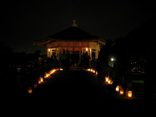 なら燈花会「浮見堂会場」-01