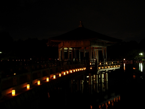 なら燈花会「浮見堂会場」-03