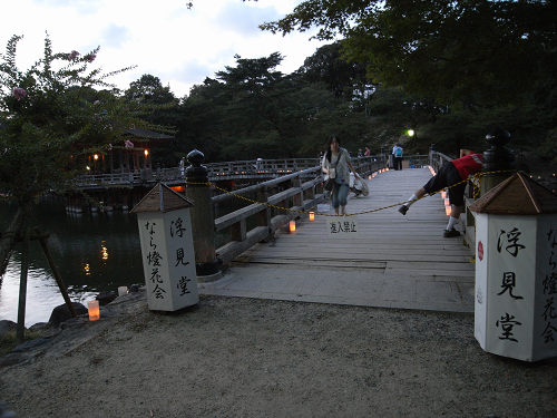 なら燈花会「浮見堂会場」-06