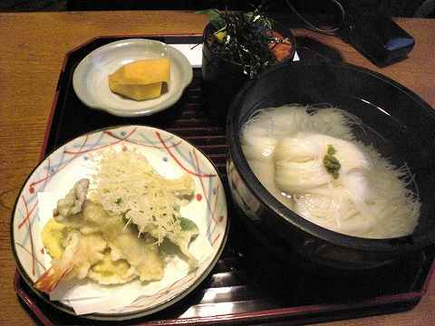 お店で三輪素麺を食す！『千寿亭』