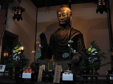 『飛鳥寺』へ飛鳥大仏に会いに行く