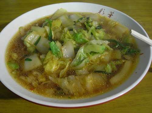 冬は屋台でしょ！『彩華ラーメン（屋台）』