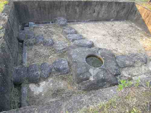 日本初の水時計があった『飛鳥水落遺跡』＠明日香