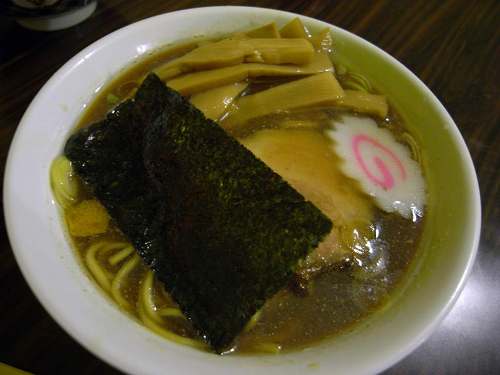 クセになる和風味『屋台ちかみちらーめん』＠川西町