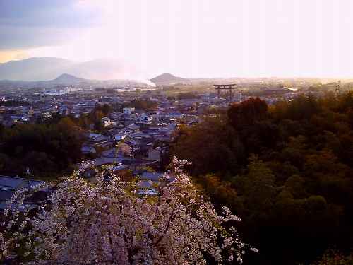 大鳥居・大和三山が一望『大美和の杜展望台』＠大神神社