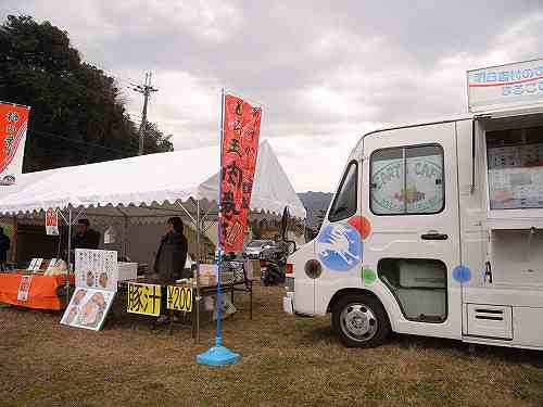 移動式カフェの美味しい肉巻き『あーすかふぇ』＠明日香村