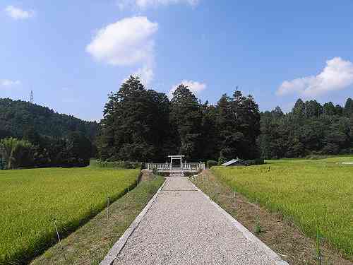 第49代天皇『光仁天皇陵（田原東陵）』＠奈良市田原