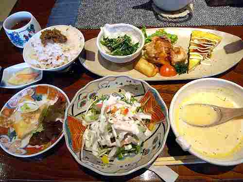 人気の「ことだまランチ」＠『cafeことだま』明日香村