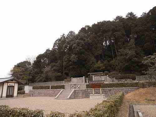 第44代『元正天皇陵』（奈保山西陵）＠奈良坂町
