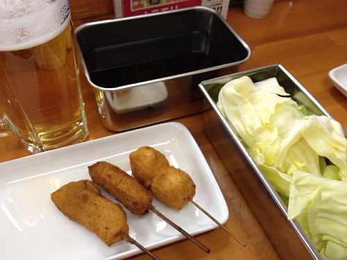 高田市駅で味わう新世界風の串かつ『串まさ』＠大和高田市