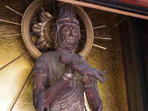 中将姫が育った地に建つ、子安観音のお寺『徳融寺』＠奈良市