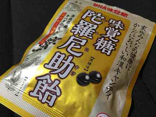 陀羅尼助丸の飴だって！？意外と美味しい『味覚糖 陀羅尼助飴』