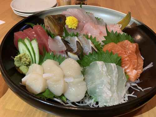 魚屋が夜は海鮮居酒屋に！お刺身が絶品『魚智水産』＠奈良市